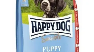 HAPPY DOG Profi Sensible Puppy miel si orez hrana uscata catei 18 kg