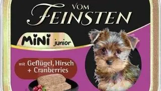 ANIMONDA Vom Feinsten Mini Junior 100g hrana umeda catei rase mici pui vanat