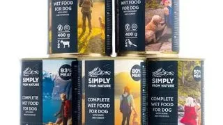 SIMPLY FROM NATURE Hrana umeda caini mix 5 arome 5 x 400g