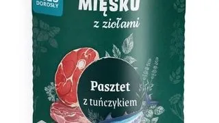 Hrana umeda caini adulti PAN MIESKO pate ton 400g hipoalergenica cu ierburi