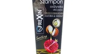 FREXIN Sampon pentru caini 2in1 cu balsam, jojoba si rodie 220 g