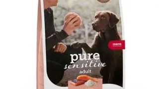 Hrana caini sensibili MERA Pure Sensitive 12,5 kg somon & orez digestie usoara si piele sanatoasa