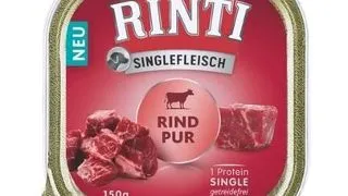RINTI Singlefleisch Beef Hrana umeda pentru caine, cu vita 150g