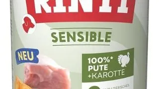 RINTI Sensible conserva 800 g pentru caini, curcan si morcovi