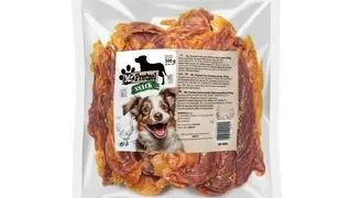 Recompense caini fasii uscate de pui bogate in proteina MR. PRETZEL 500g