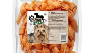 Recompense caini moi cu pui pentru antrenament rapid MR. PRETZEL 500g