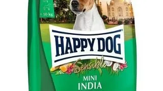 HAPPY DOG Sensible Mini India 4kg mazare, orez si turmeric