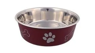 TRIXIE Bol metal cu invelis din plastic 0.25 l/ 12 cm