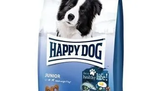 HAPPY DOG Supreme Fit&VItal Junior Hrana uscata pentru catei, cu pasare 1 kg