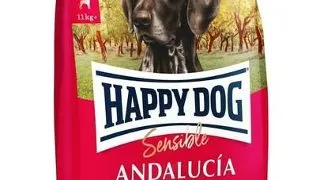 HAPPY DOG Supreme Andalucia, hrana pentru cainii adulti si sensibili, cu porc si legume, 4 kg