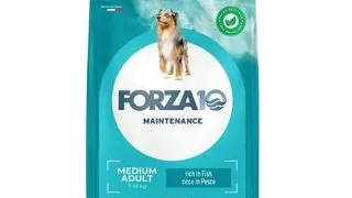 FORZA10 Medium Adult Maintenance Fish hrana pentru caini de talie medie, cu peste 12 kg