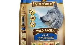 WOLFSBLUT Wild Pacific Adult Mancare uscata caine, cu peste si cartofi 12,5 kg