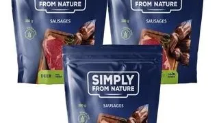 SIMPLY FROM NATURE Recompense carnaciori pentru caini, cu carne de caprioara 3x300 g
