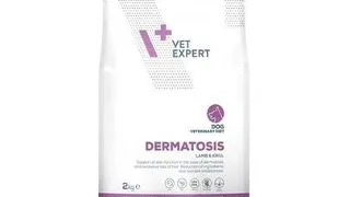 VET EXPERT Veterinary Diet Dog Dermatosis Lamb and Krill 2 kg dieta caini cu dermatoza