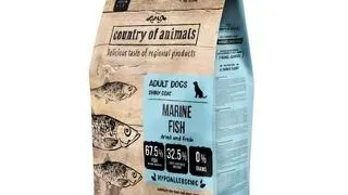 COUNTRY OF ANIMALS hrana uscata cu peste marin pentru caini M 9 kg