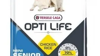 VERSELE-LAGA Opti Life Senior Mini hrana uscata pentru caini seniori de talie mica 2,5 kg