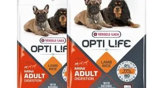 VERSELE-LAGA Opti Life Adult Digestion Mini hrana uscata pentru caini de talie mica cu sensibilitati alimentare 15 kg (2 x 7,5 kg)