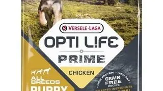 VERSELE-LAGA Opti Life Prime Puppy Chicken Hrana uscata pentru caitei, cu pui 12,5kg 