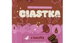PAKA ZWIERZAKA biscuiti cu rata si sfecla rosie 200 g gustari pentru caini