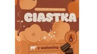 PAKA ZWIERZAKA Biscuit cu carne de vita si mar 200g gustari pentru caini