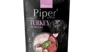 DOLINA NOTECI PIPER curcan si broccoli hrana plic 500g pentru caini