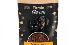 FITMIN For Life Jerky pui uscat pentru caini si pisici 70 g