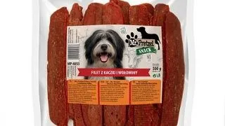 Recompense caini rata si vita fara cereale MR. PRETZEL Filet 500 g