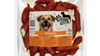 Recompense caini pulpa de rata MR. PRETZEL 500 g