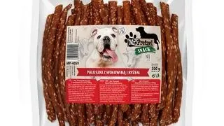 Batoane pentru caini caini MR. PRETZEL 500 g vita si organe
