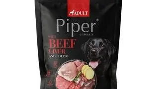 Hrana umeda caini adulti ficat de vita cu cartof PIPER Animals 500 g