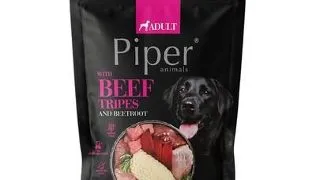 Hrana umeda caini adulti stomac de vita cu sfecla PIPER Animals 500 g