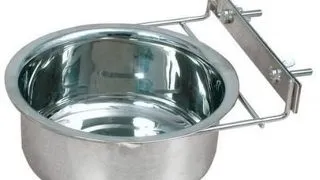 ZOLUX Bol de hrana, din inox, cu fixare 18 cm