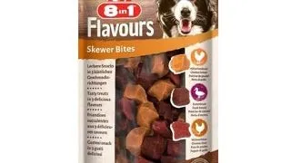 8IN1 Recompense pentru caini Flavours Skewer Bites 100 g