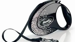 FLEXI Glam Splash Crystal M Lesa automata cu banda 5 m decorat cu cristale Swarovski