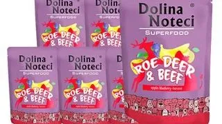 Hrana umeda caini caprioara si vita DOLINA NOTECI SuperFood 10x300 g