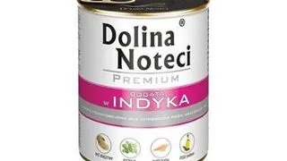 Hrana caini adulti bax economic DOLINA NOTECI Premium 24x800 g miel si curcan