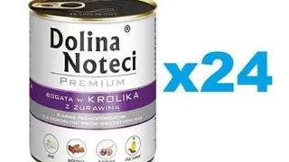 Hrana caini bax economic 24x800 g DOLINA NOTECI Premium iepure si merisoare