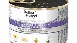 Hrana umeda junior caini talie mica DOLINA NOTECI Premium 12x185 g
