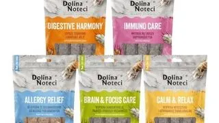 Recompense caini mix 5 arome DOLINA NOTECI Smart Chews 5x100 g pentru nevoi zilnice diferite