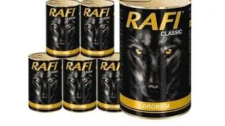 DOLINA NOTECI Rafi Classic Conserve pentru caini, cu pasare in sos 20x1240g