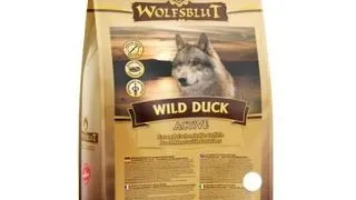 WOLFSBLUT Wild Duck Active hrana caini activi, cu rata si cartofi 12,5 kg
