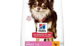 HILL'S Science Plan Adult Light Small & Mini cu pui 6 kg pentru caini adulti
