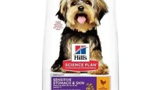 HILL'S Science Plan Adult Small & Mini Sensitive Stomach & Skin cu pui 6 kg pentru caini