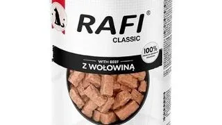 RAFI Classic vita in sos 1240 g hrana umeda pentru caini adulti
