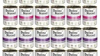 DOLINA NOTECI Premium Mix curcan si iepure cu merisoare 24x800 g hrana umeda pentru caini