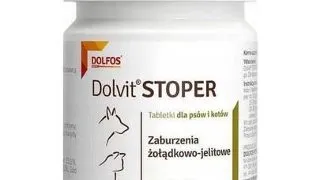 DOLFOS Dolvit Stoper 30 tab. supliment pentru diareea la caini si pisici