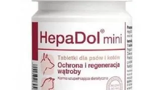 DOLFOS HepaDol Mini 60 tab supliment pentru ficat caini si pisici