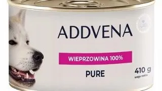 ADDVENA Moist Pure 100% cu porc 410 g hrana monoproteica pentru caini