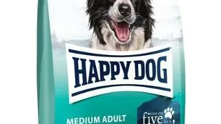 HAPPY DOG Supreme Fit&Vital Medium Adult hrana uscata caini adulti de talie medie 4 kg
