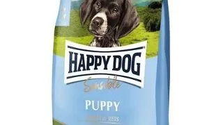 HAPPY DOG Sensible Puppy Hrana uscata catei, cu miel si orez 4kg